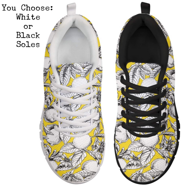 Lemons Kitty Kicks™️ CLASSIC WALKING SHOES **REQUEST A PREORDER INVOICE** ($5 deposit will be applied to your full invoice)