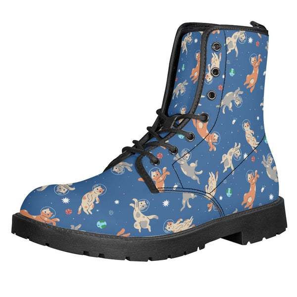 Space Cats Kitty Kicks™️ COMBAT BOOTS **REQUEST A PREORDER INVOICE** ($5 deposit will be applied to your full invoice)