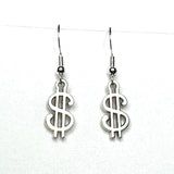 Amy Foxy Style Handmade Earrings - Money Charms: FINANCIAL SECURITY