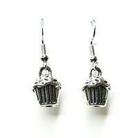 Amy Foxy Style Handmade Earrings - Kitchen Cooking Charms: Cupcake Muffin