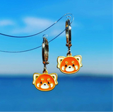 HolyGuacamolly - Red Panda Earrings