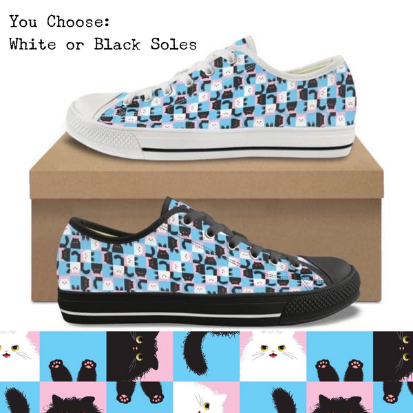 Box Kitties CANVAS LOW TOP SHOES **REQUEST A PREORDER INVOICE**