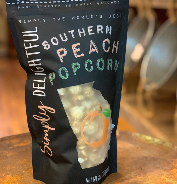 Simply Delightful - Southern Peach Popcorn