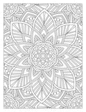 Mystical Monkey Toes - Mandala Coloring Sheets With Stackable Crayon