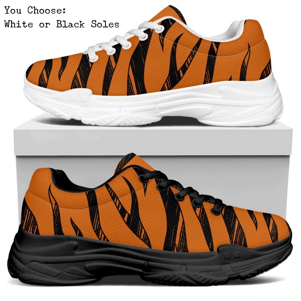 Tiger Kitty Kicks™️ MODERN WALKING SHOES **REQUEST A PREORDER INVOICE** ($5 deposit will be applied to your full invoice)