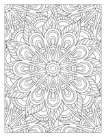 Mystical Monkey Toes - Mandala Coloring Sheets With Stackable Crayon