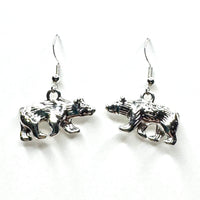 Amy Foxy Style Handmade Earrings - Bear Charms