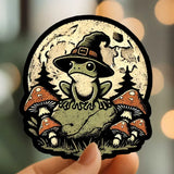 Mystical Monkey Toes - Witchy Mushroom Frog Toad Sticker