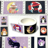 Meow Amor Creative - Witch Cats Stamp-Style Washi Tape