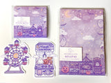 Unicorn Eclipse - Notes & Stickers Gift Set: Midnight Carnival