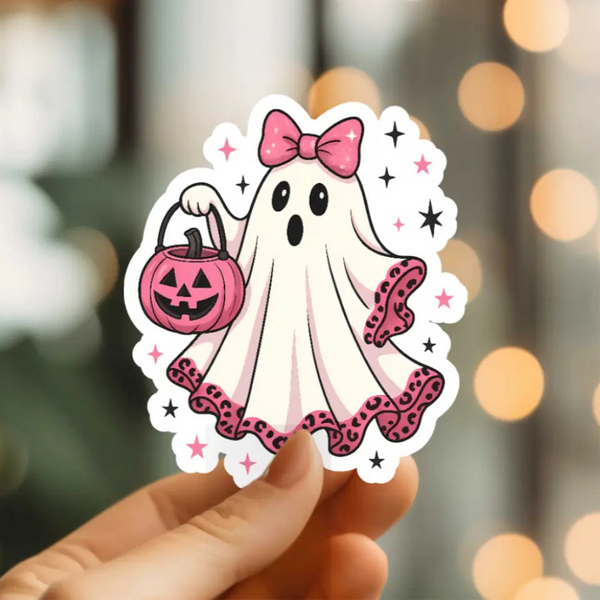 Mystical Monkey Toes - Fashionista Ghostie Sticker
