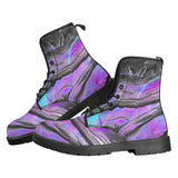 Purple Marble Kitty Kicks™️ COMBAT BOOTS **REQUEST A PREORDER INVOICE** ($5 deposit will be applied to your full invoice)