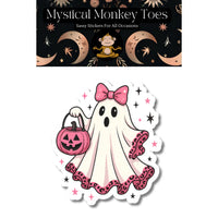 Mystical Monkey Toes - Fashionista Ghostie Sticker