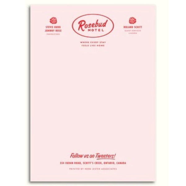 Herb Lester Associates - Fictional Hotel Notepads (Set of 3): Rosebud Motel
