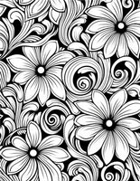 Mystical Monkey Toes - Beautiful Flower Coloring Sheets With Stackable Crayon
