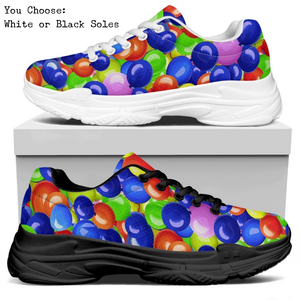 Balloons Kitty Kicks™️ MODERN WALKING SHOES **REQUEST A PREORDER INVOICE** ($5 deposit will be applied to your full invoice)