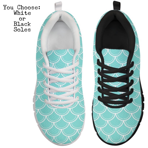 Sea Scales Kitty Kicks™️ CLASSIC WALKING SHOES **REQUEST A PREORDER INVOICE** ($5 deposit will be applied to your full invoice)