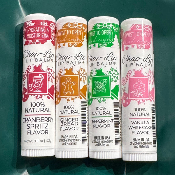 Chap-Lip - Holiday Lip Balm (4 Flavors)