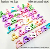 Funteze Mini Hair Claw Clip 6-Packs