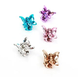 Love and Repeat Miniature Metallic Butterfly Hair Claw Clip Set