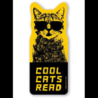 Gibbs Smith - “Cool Cats Read” Vinyl Sticker