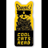 Gibbs Smith - “Cool Cats Read” Vinyl Sticker