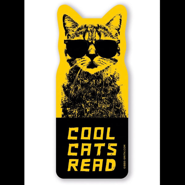 Gibbs Smith - “Cool Cats Read” Vinyl Sticker