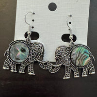 Mio Queena - Elephant Abalone Shell Earrings