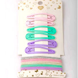 Love and Repeat - Pastel Cat Hair Accessory Set