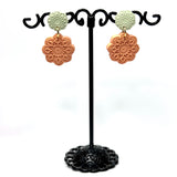 SeizeTheClayJewelry - Mini Mandala Flower Clay Earrings