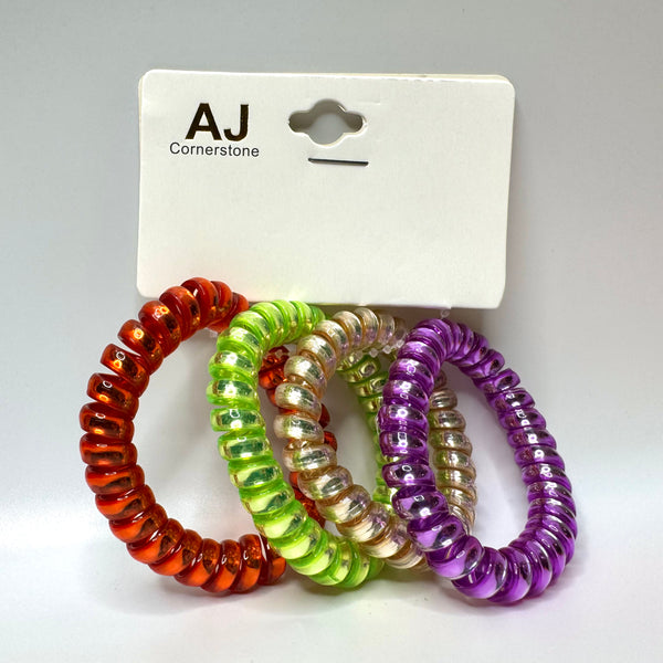 Love and Repeat - Spiral Telephone Cord Hair Ties - Fall Ball