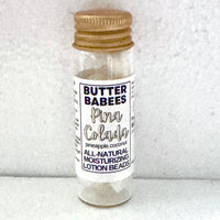 The Bath & Body Co - Butter Babees Round Lotion Beads: Pina Colada (Pineapple and Coconut)
