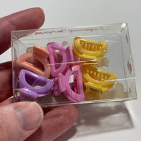 Funteze Mini Hair Claw Clip 6-Packs