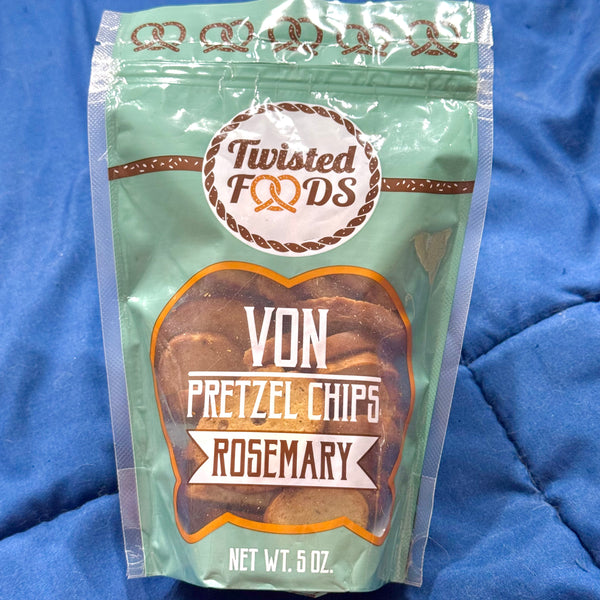 ElJay Pretzels Twisted Foods - VON Pretzel Chips: Rosemary