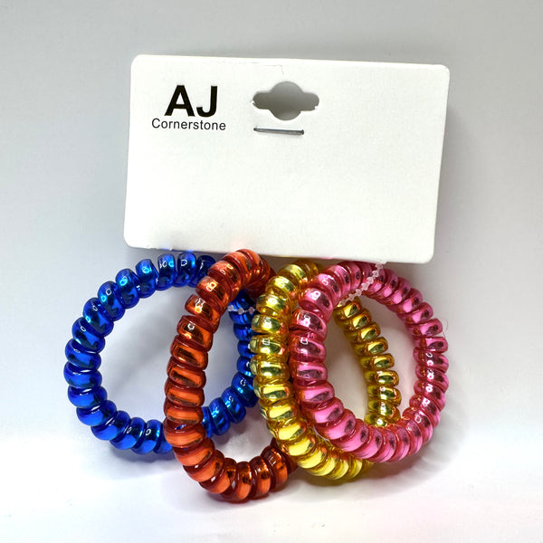 Love and Repeat - Spiral Telephone Cord Hair Ties - Summer Fun