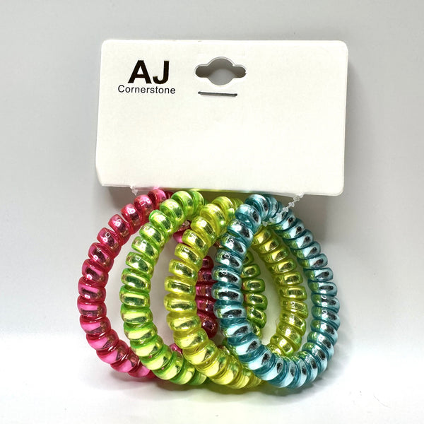 Love and Repeat - Spiral Telephone Cord Hair Ties - Spring Fling