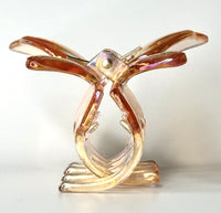 Funteze Iridescent Butterfly Hair Claw Clip - TANGERINE