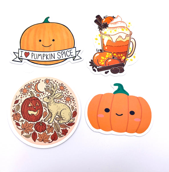 MH Pumpkin Spice Halloween Vinyl Sticker Set