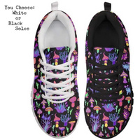 Neon Mushrooms CLASSIC WALKING SHOES **REQUEST A PREORDER INVOICE**