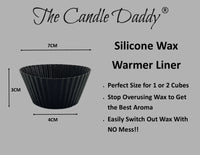 The Candle Daddy - REUSABLE SILICONE WAX TART MELT WARMER LINERS