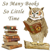 Alice's Cottage - Flour Sack Towel & Magnetic Note Pad Set: So Many Books Owl