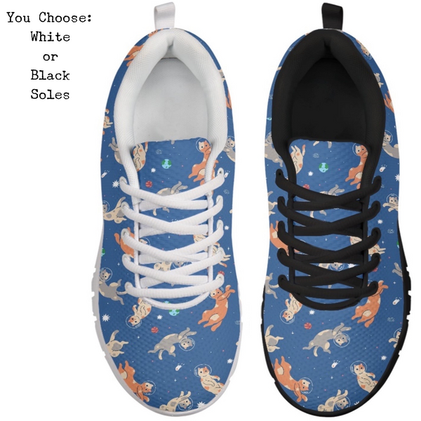 Space Cats Kitty Kicks™️ CLASSIC WALKING SHOES **REQUEST A PREORDER INVOICE** ($5 deposit will be applied to your full invoice)