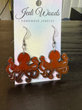 Jedi Woods - Color-Changing Octopus Earrings