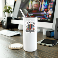 Mystical Monkey Toes - “Take Me To The Bookstore” Vinyl Sticker