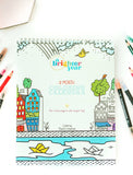 A Brighter Year - 12 Month Color By Day Calendar Coloring Book