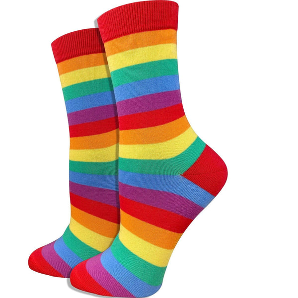 Imagery Socks - Rainbow Stripe Adult Socks