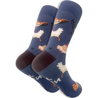 Imagery Socks - Chicken Adult Socks (Size Large)