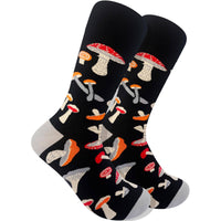 Imagery Socks - Mushroom Adult Socks (Size Large)