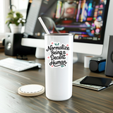 Mystical Monkey Toes - “Normalize Being A Decent Human” Vinyl Sticker