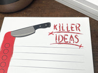 drawn by water - Killer Ideas Checklist Notepad